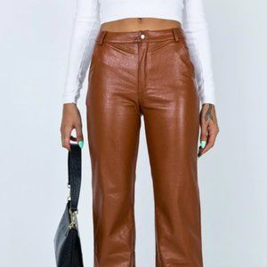 Princess Polly Ashlea PU Pants